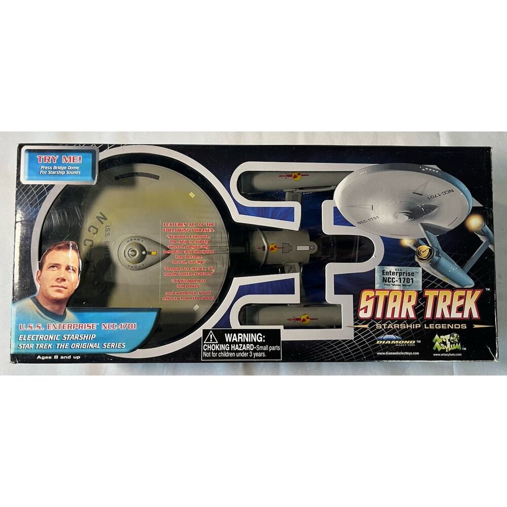Star Trek USS Enterprise NCC-1701 Electronic Starship Legends New 2018 Complete